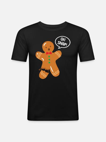 Baker Bakery Bakery Baking Gift - Men's Slim Fit T-Shirt - black