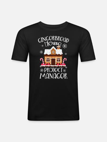Baker - Men's Slim Fit T-Shirt - black