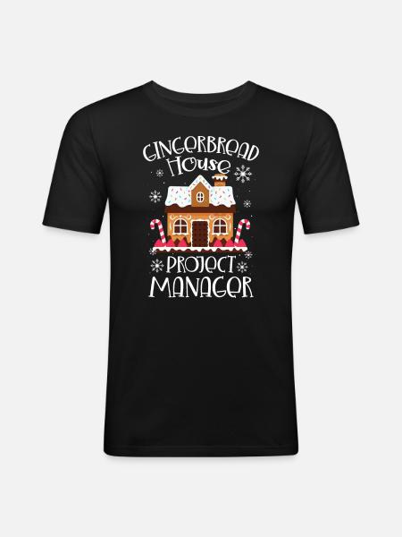 Baker Bakery Bakery Baking Gift - Men's Slim Fit T-Shirt - black
