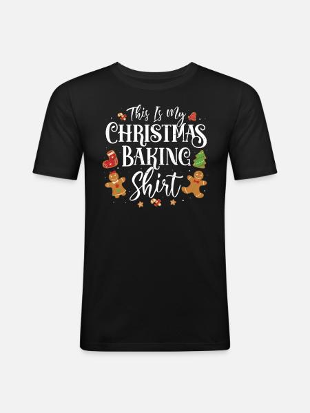 Baker - Men's Slim Fit T-Shirt - black