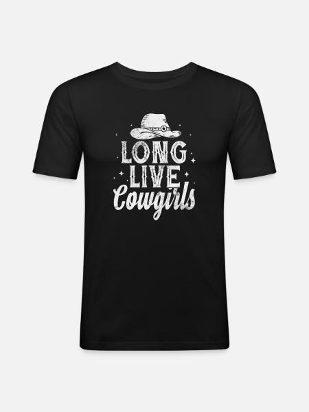 Country - Men's Slim Fit T-Shirt - black