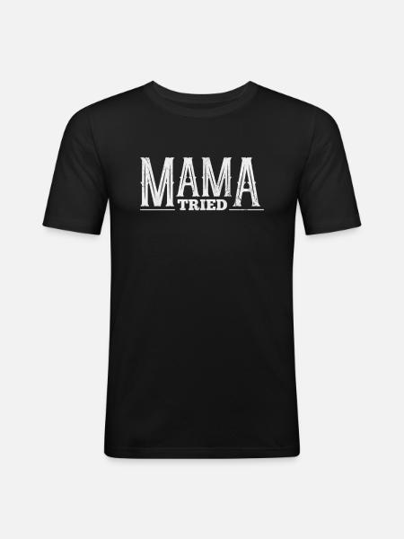 Country - Men's Slim Fit T-Shirt - black