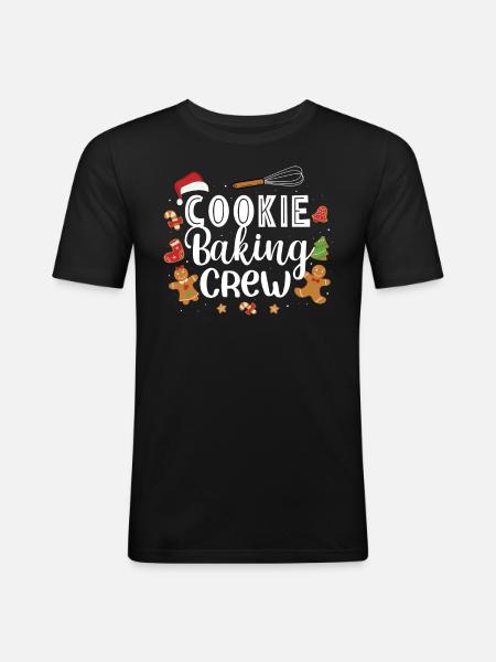 Baker Bakery Bakery Baking Gift - Men's Slim Fit T-Shirt - black