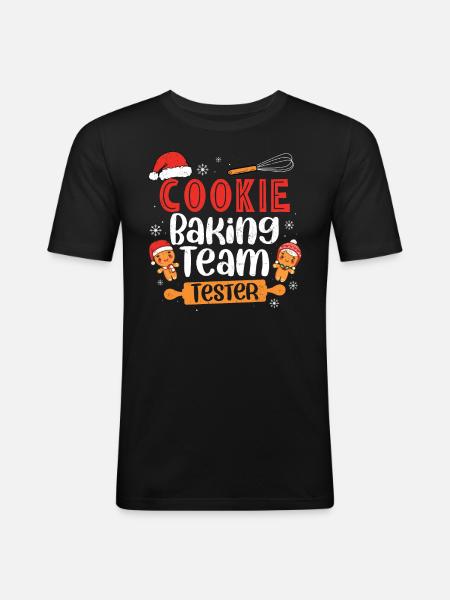 Baker - Men's Slim Fit T-Shirt - black