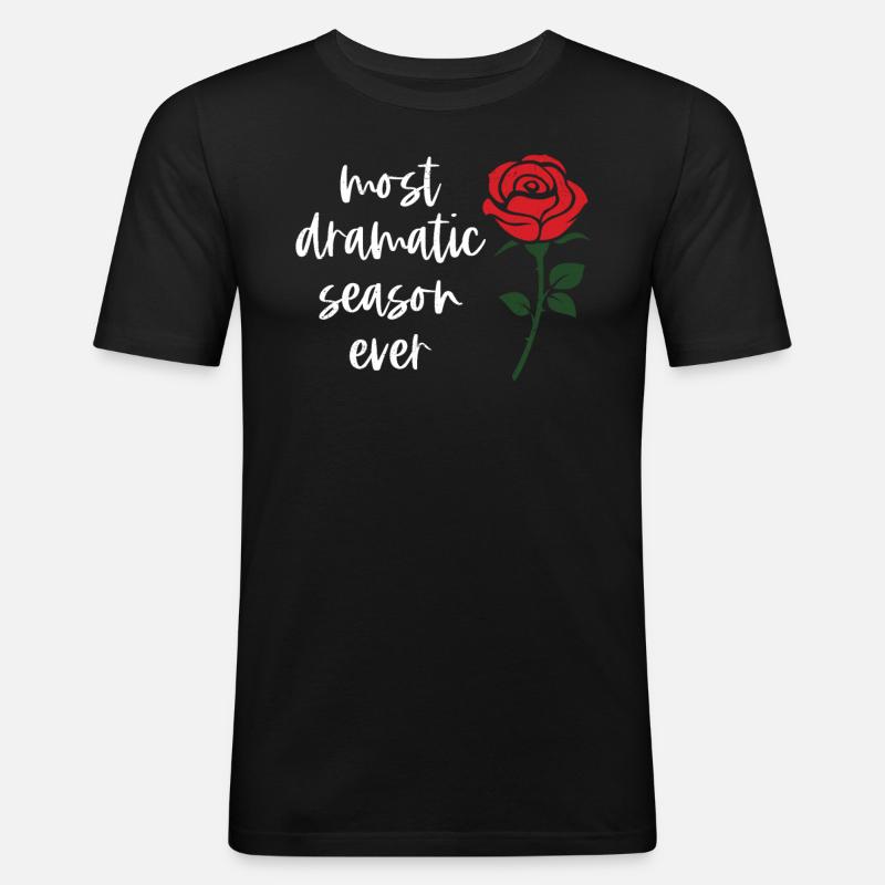 Junggesellin - Männer Slim Fit T-Shirt - Schwarz