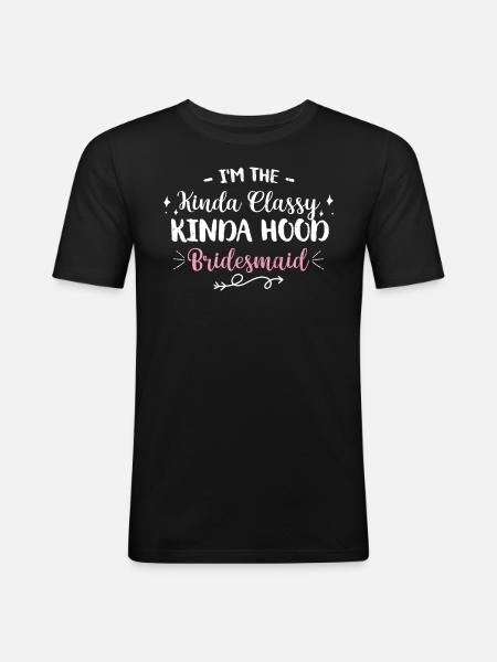 Spinster - Men's Slim Fit T-Shirt - black