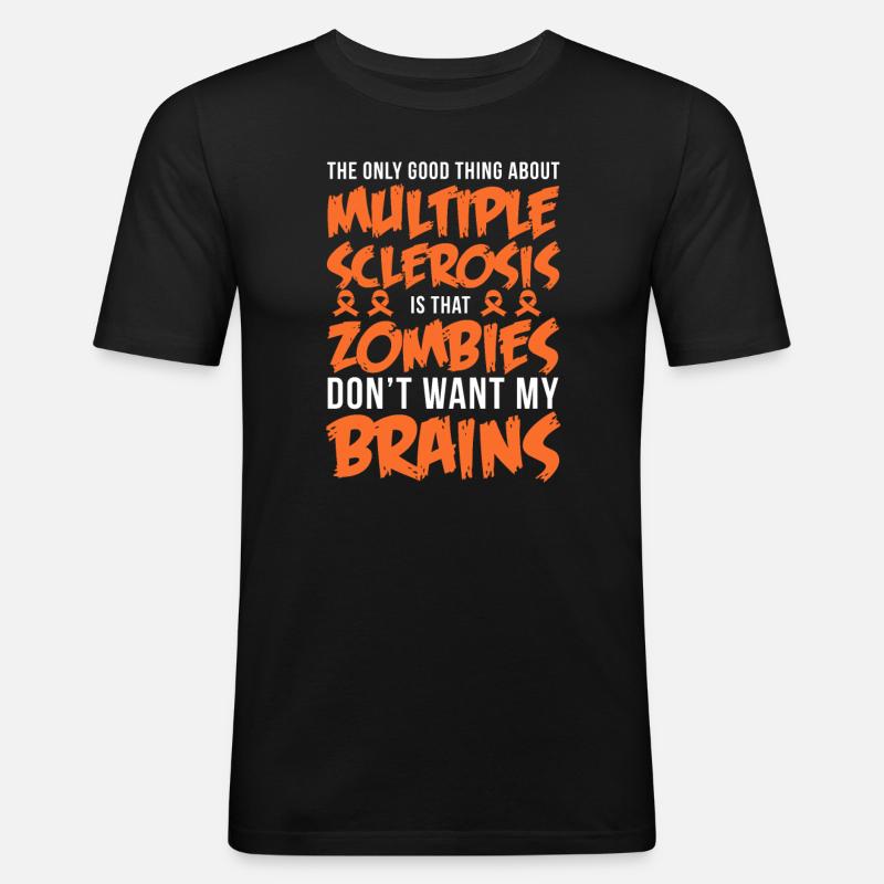 Zombie Zombie-Jäger Zombieapokalypse Geschenk - Männer Slim Fit T-Shirt - Schwarz