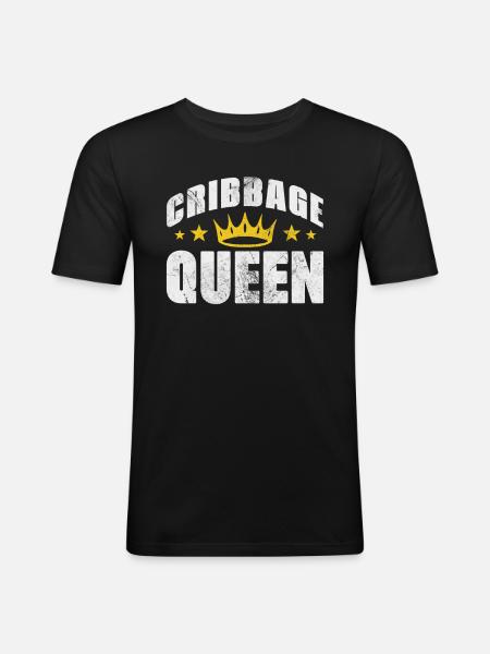 Board game - Men's Slim Fit T-Shirt - black