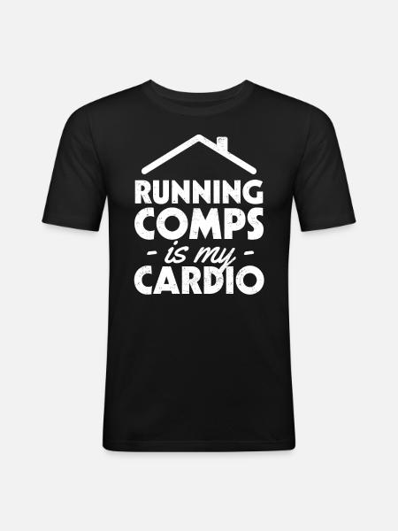 Realtor - Men's Slim Fit T-Shirt - black