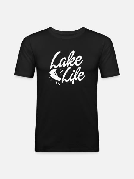 Wakeboard Wakeboarder Wakeboarding Gift - Men's Slim Fit T-Shirt - black
