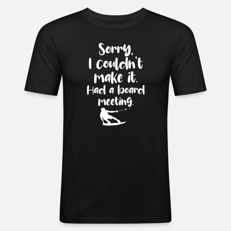 Wakeboard Wakeboarder Wakeboarding Gift - Men's Slim Fit T-Shirt - black
