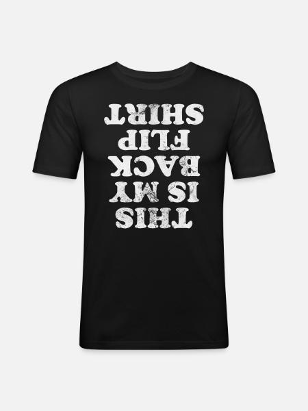 Backflip - Men's Slim Fit T-Shirt - black