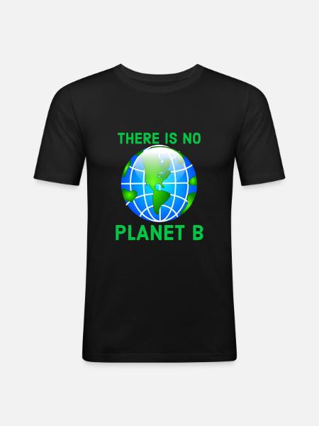 Environmental, Climate Change, Climate Change - Men's Slim Fit T-Shirt - black