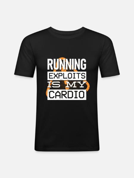 Expert en cybersécurité Hacker éthique - T-shirt près du corps Homme - noir