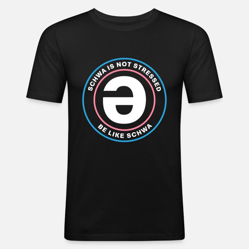 Speech Language Pathologist Speech Therapist - Männer Slim Fit T-Shirt - Schwarz