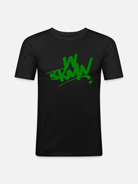 WBRMN - Men's Slim Fit T-Shirt - black