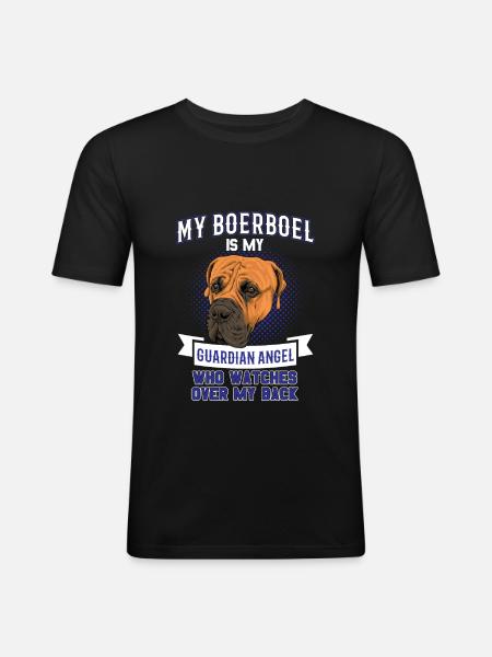 Boerboel - Men's Slim Fit T-Shirt - black