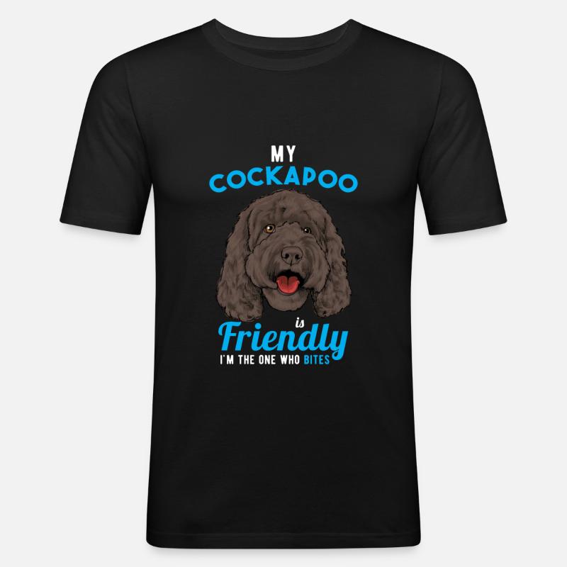 Cockapoo - Men's Slim Fit T-Shirt - black