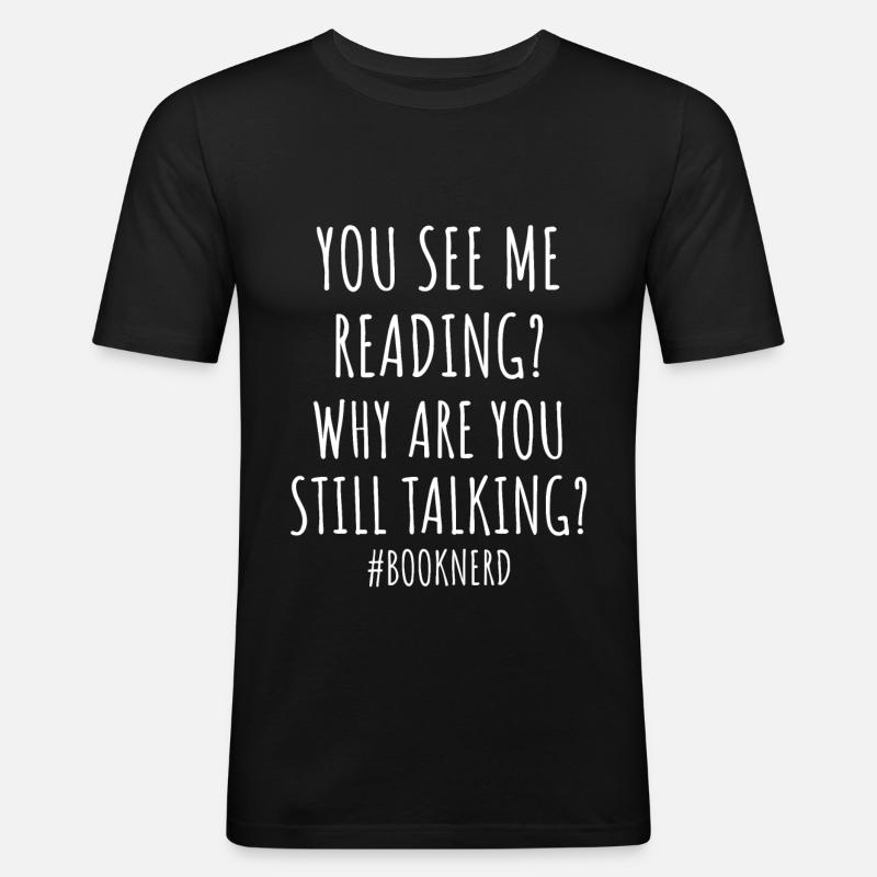 Sonderling Schule Aussenseiter Geschenk - Männer Slim Fit T-Shirt - Schwarz