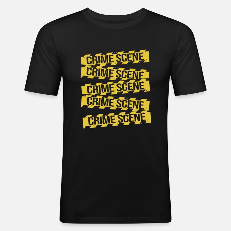 Forensics Forensic Experts - Men's Slim Fit T-Shirt - black