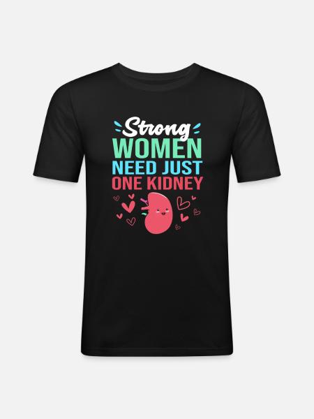 Rein Donneur Rein - T-shirt près du corps Homme - noir