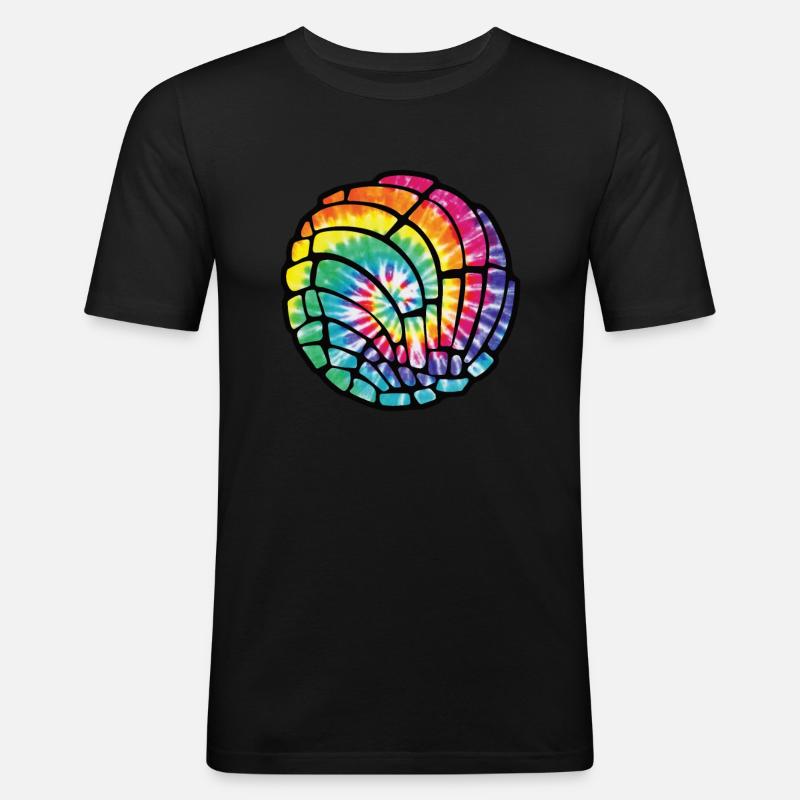 Conchas Pan Dulce Latina Spanisch - Männer Slim Fit T-Shirt - Schwarz