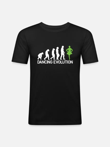 Irish Dance - Men's Slim Fit T-Shirt - black