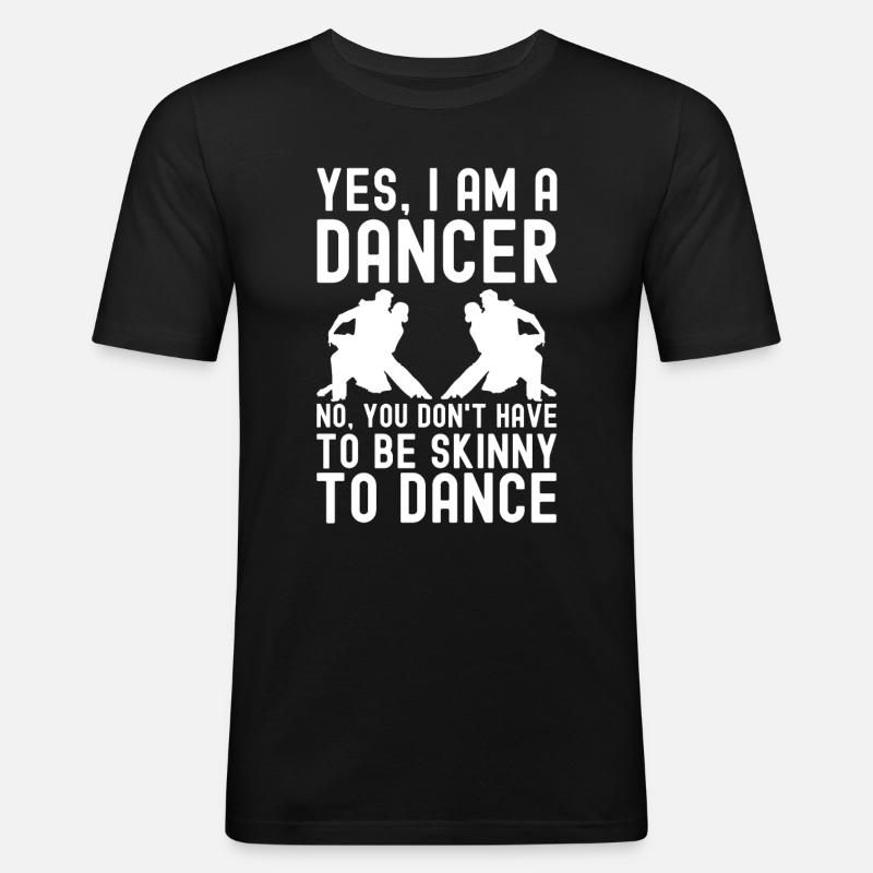 Ballsaal - Männer Slim Fit T-Shirt - Schwarz