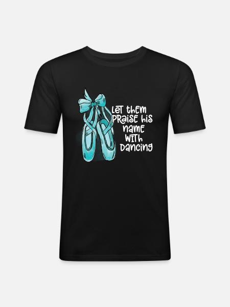 Ballet - Men's Slim Fit T-Shirt - black