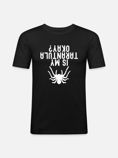 Tarantula - Men's Slim Fit T-Shirt - black