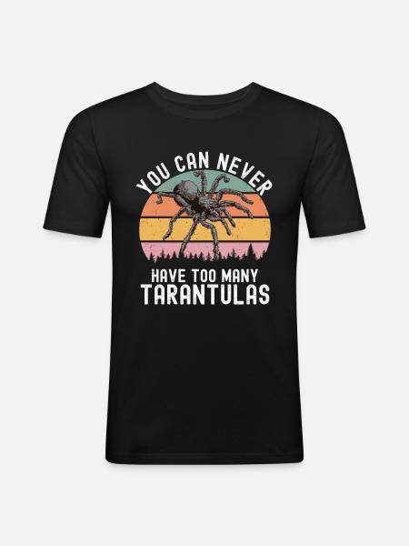 Tarantula - Men's Slim Fit T-Shirt - black