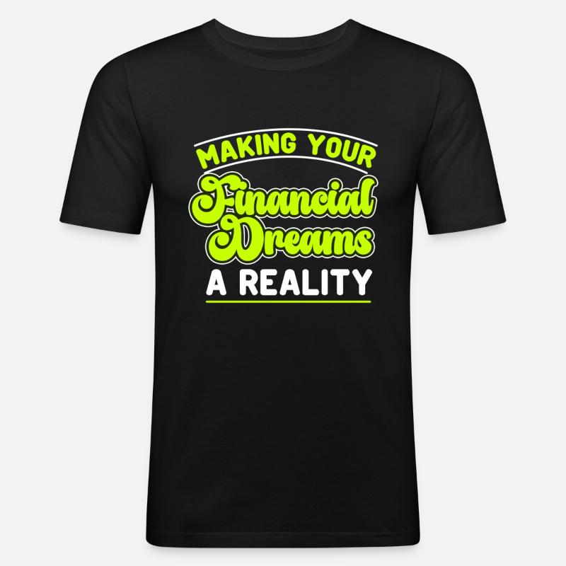 Secrétaire Comptable des Comptables Comptabilité - T-shirt près du corps Homme - noir