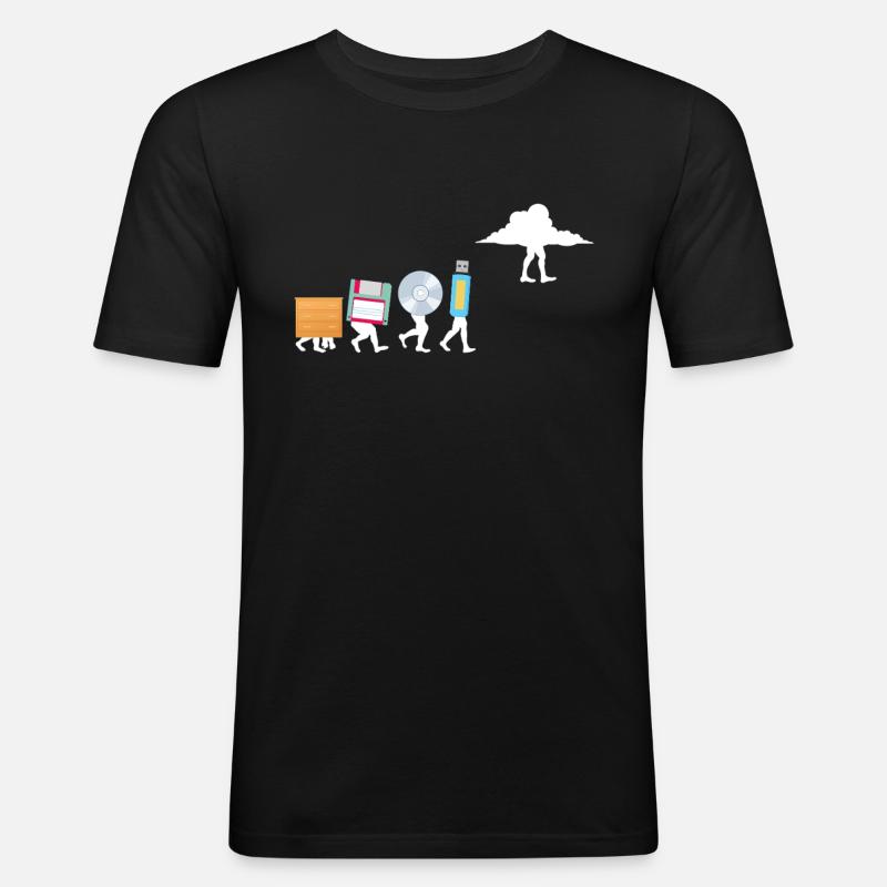 Programmierer Computercodierungssoftwareentwickler - Männer Slim Fit T-Shirt - Schwarz