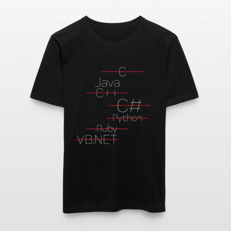 JAVA-KODNING / PROGRAMMERINGSSPRÅK Slim Fit T-shirt herr