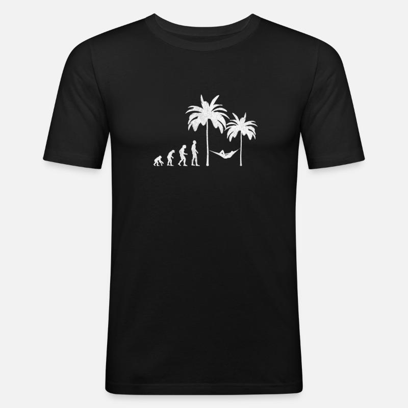 Evolution Hammock - Men's Slim Fit T-Shirt - black