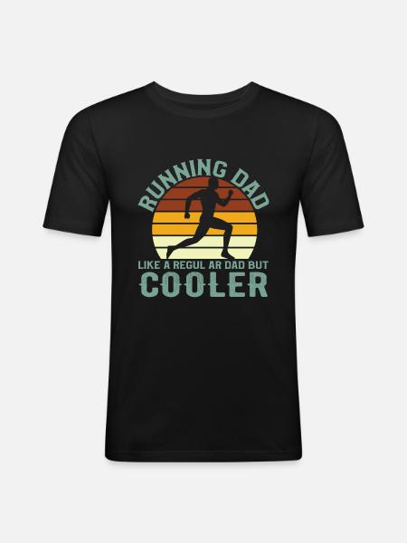 Father Father Father - Men's Slim Fit T-Shirt - black