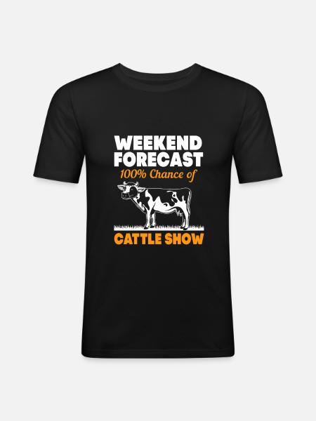 Livestock Breeders - Men's Slim Fit T-Shirt - black