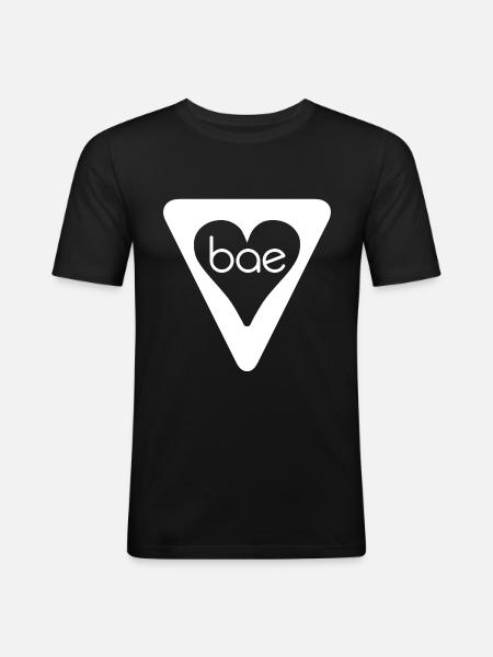 BAE (w) - T-shirt près du corps Homme - noir