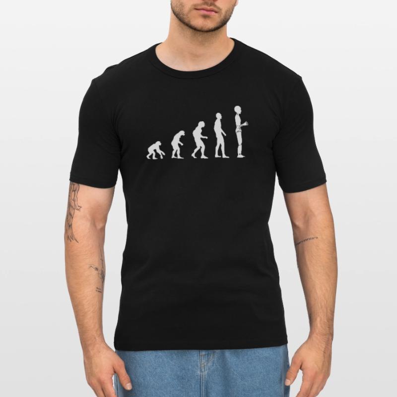 Évolution du robot T-shirt près du corps Homme