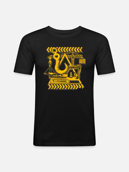 Grutier Grutier - T-shirt près du corps Homme - noir