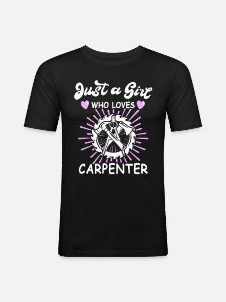 Carpenter, carpenter, carpenter, - Men's Slim Fit T-Shirt - black