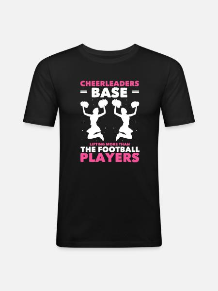 Cheerleader - Men's Slim Fit T-Shirt - black