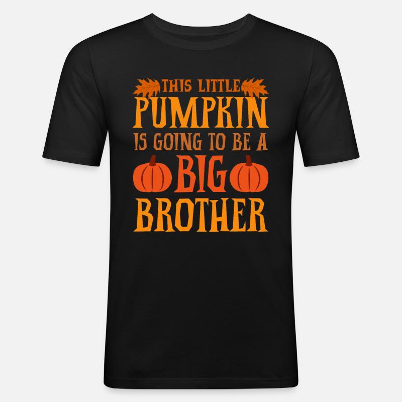 Halloween - Männer Slim Fit T-Shirt - Schwarz