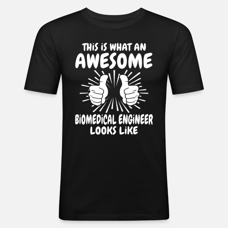 Biomedical Engineer - Men's Slim Fit T-Shirt - black