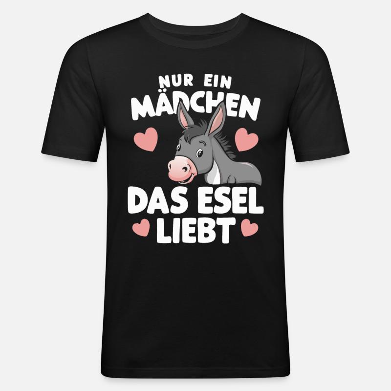 Donkey Donkey Mule Muli - Men's Slim Fit T-Shirt - black