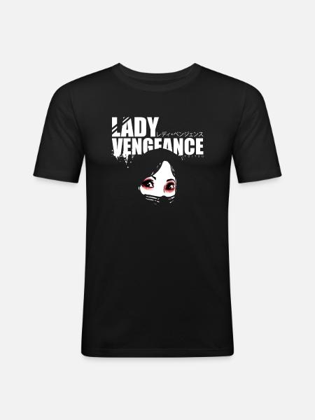 Lady Vengeance - T-shirt près du corps Homme - noir