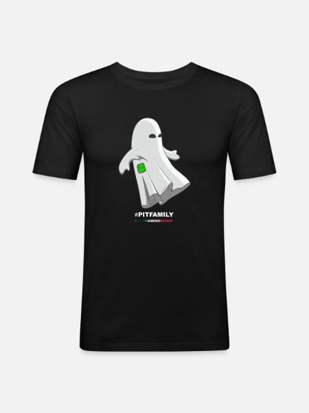 FANTASMA2 - Men's Slim Fit T-Shirt - black