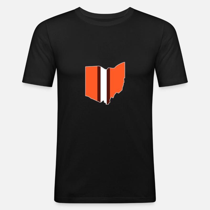 blockedTitle - Männer Slim Fit T-Shirt - Schwarz