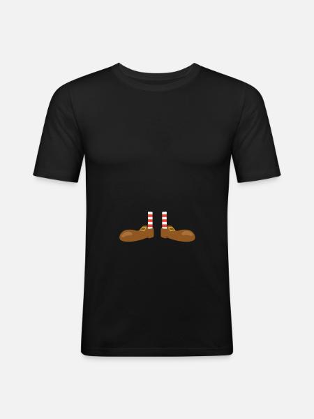 Shoes St Patricks Day - Men's Slim Fit T-Shirt - black