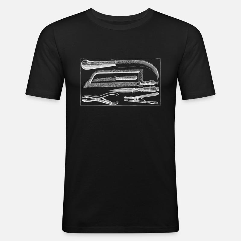 Tools amputation - Men's Slim Fit T-Shirt - black